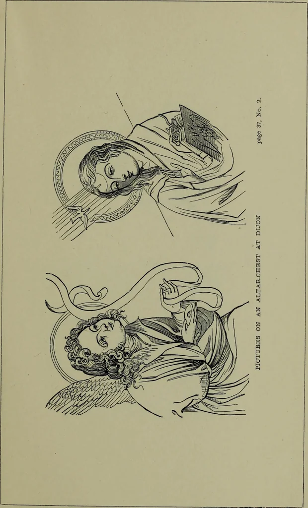 An illustration from German, Flemish and Dutch schools of painting : based on the handbook of Kugler, re-modelled by the late Prof. Dr. Waagen and thoroughly revised and in part re-written, 1904, leaf 59