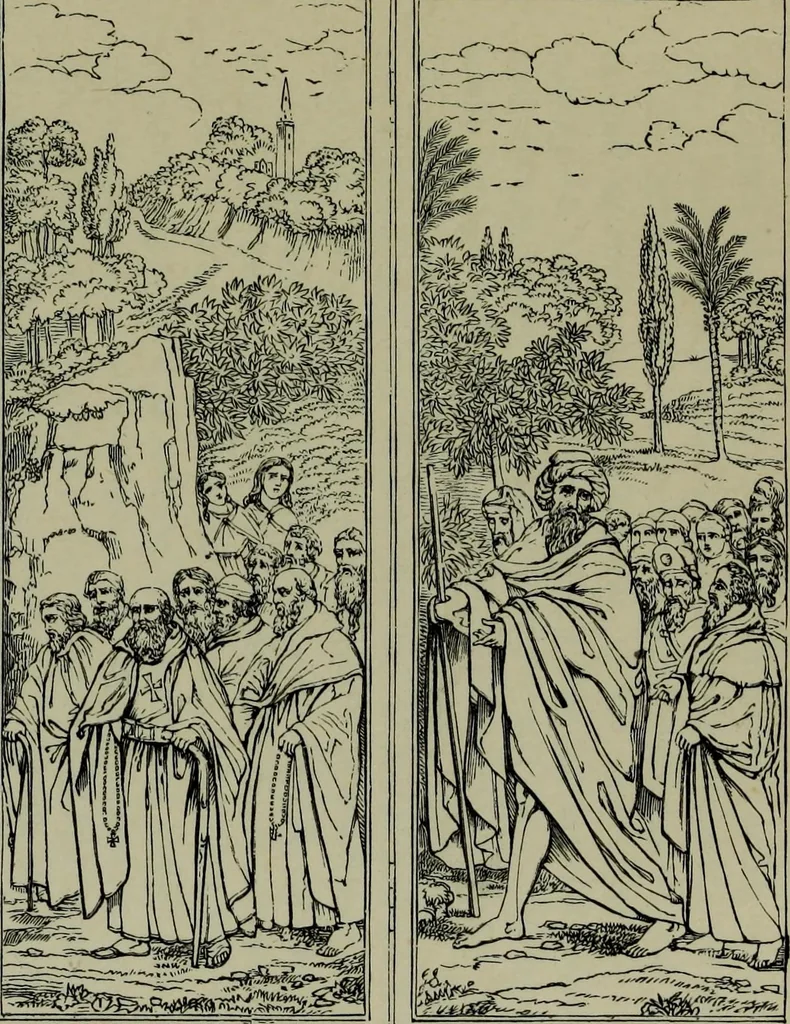 An illustration from German, Flemish and Dutch schools of painting : based on the handbook of Kugler, re-modelled by the late Prof. Dr. Waagen and thoroughly revised and in part re-written, 1904, leaf 91