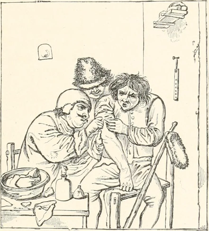 An illustration from German, Flemish and Dutch schools of painting : based on the handbook of Kugler, re-modelled by the late Prof. Dr. Waagen and thoroughly revised and in part re-written, 1904, leaf 189