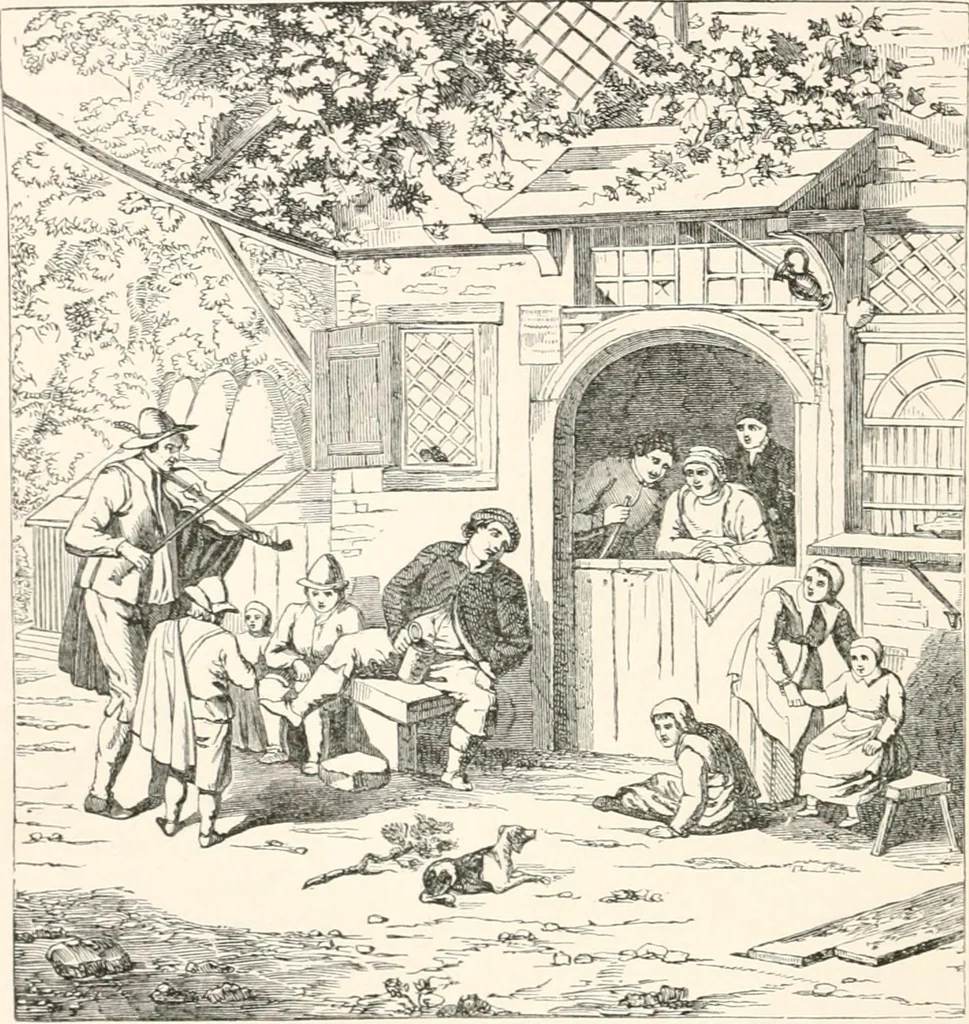 An illustration from German, Flemish and Dutch schools of painting : based on the handbook of Kugler, re-modelled by the late Prof. Dr. Waagen and thoroughly revised and in part re-written, 1904, leaf 194