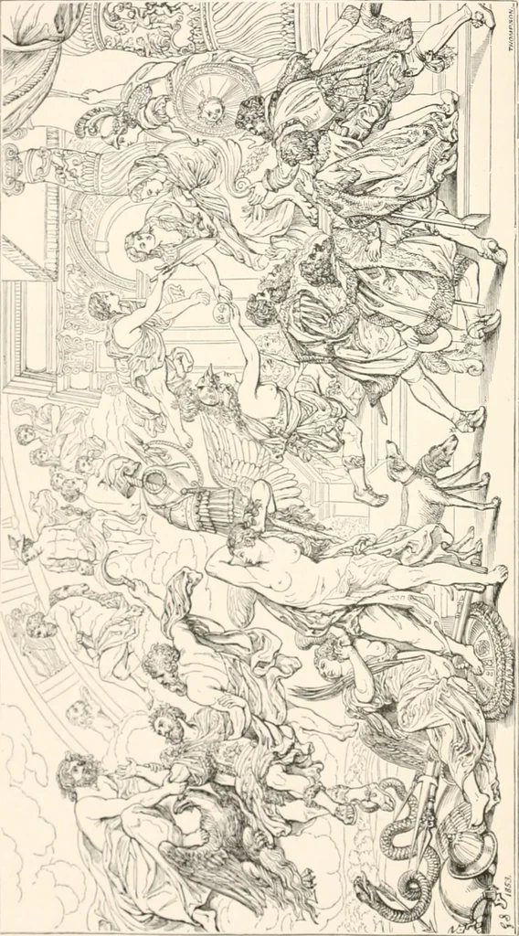 An illustration from German, Flemish and Dutch schools of painting : based on the handbook of Kugler, re-modelled by the late Prof. Dr. Waagen and thoroughly revised and in part re-written, 1904, leaf 34