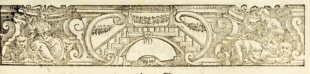 An illustration from Germani Audeberti Aurelii Venetiae, 1583, leaf 153