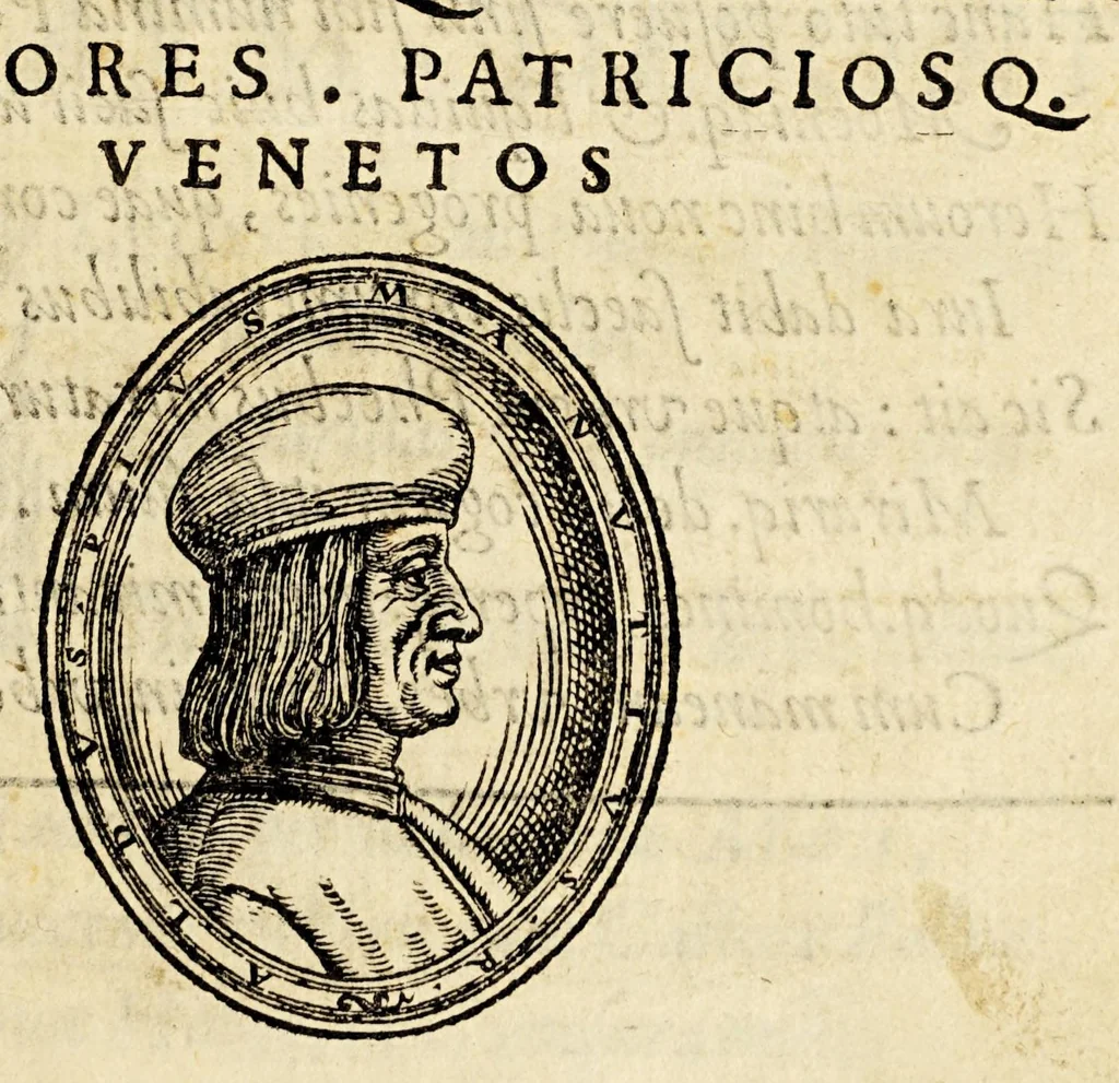 An illustration from Germani Audeberti Aurelii Venetiae, 1583, leaf 5