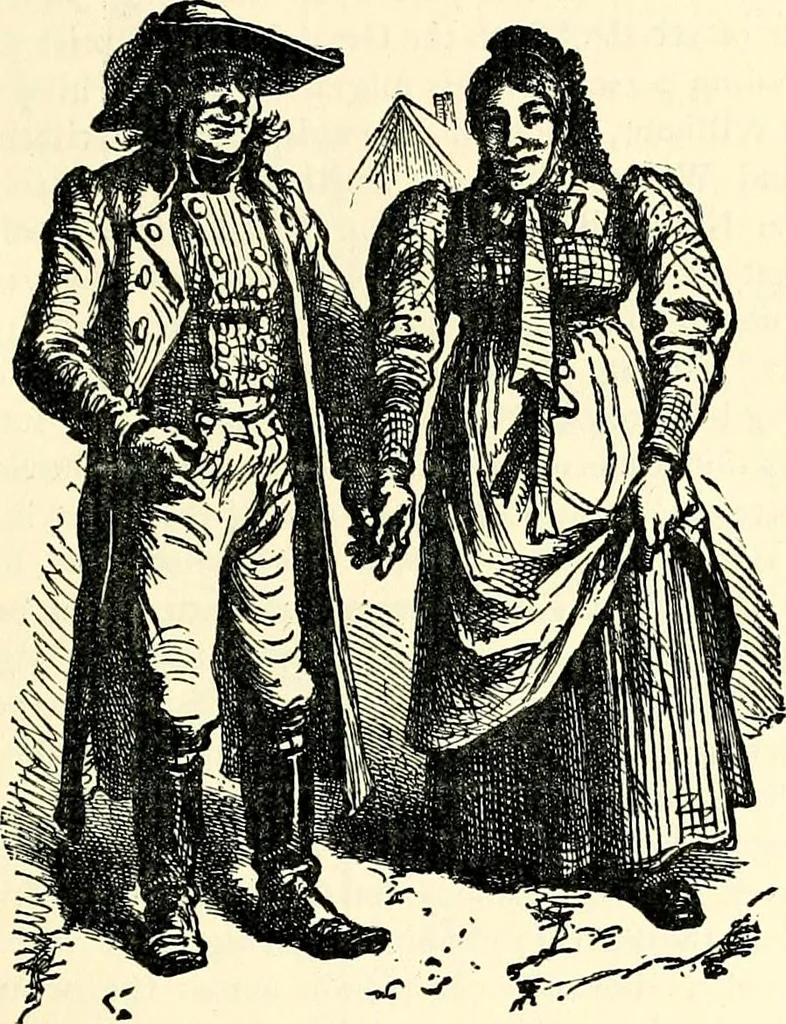 An illustration from The German sectarians of Pennsylvania : a critical and legendary history of the Ephrata Cloister and the Dunkers, 1899, leaf 187