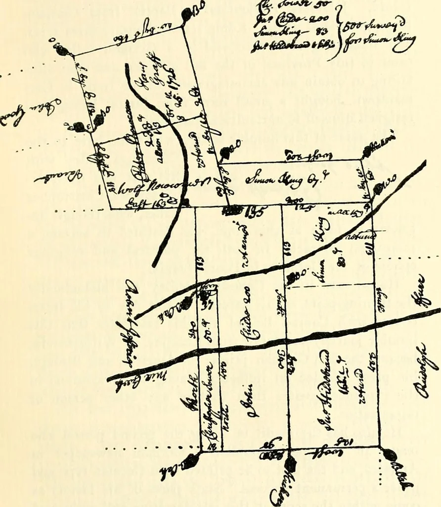 An illustration from The German sectarians of Pennsylvania : a critical and legendary history of the Ephrata Cloister and the Dunkers, 1899, leaf 189