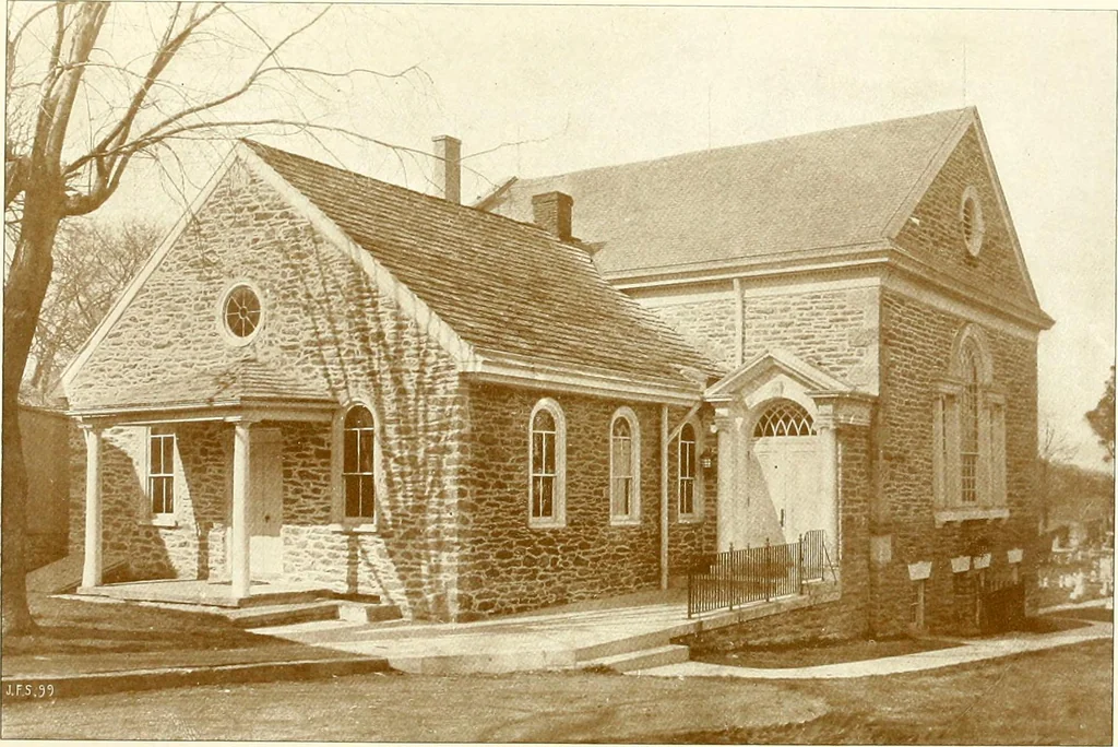 An illustration from The German sectarians of Pennsylvania : a critical and legendary history of the Ephrata Cloister and the Dunkers, 1899, leaf 231
