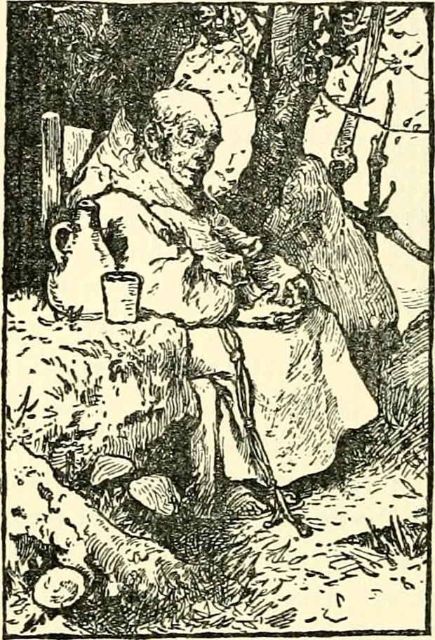 An illustration from The German sectarians of Pennsylvania : a critical and legendary history of the Ephrata Cloister and the Dunkers, 1899, leaf 268