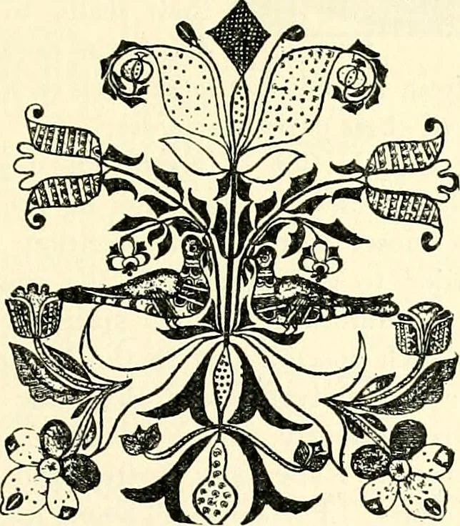 An illustration from The German sectarians of Pennsylvania : a critical and legendary history of the Ephrata Cloister and the Dunkers, 1899, leaf 347