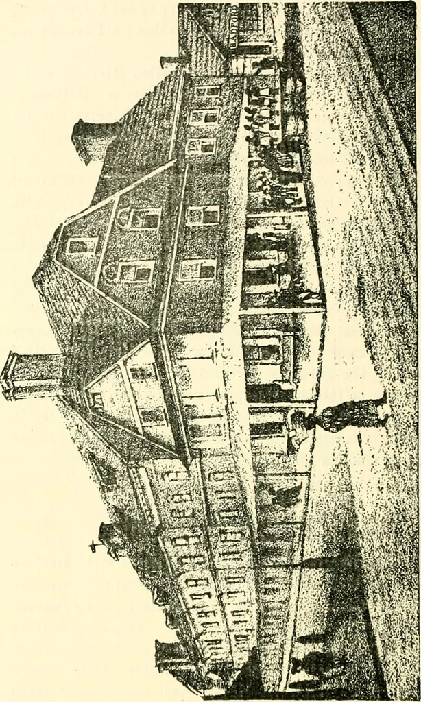 An illustration from The German sectarians of Pennsylvania : a critical and legendary history of the Ephrata Cloister and the Dunkers, 1899, leaf 500