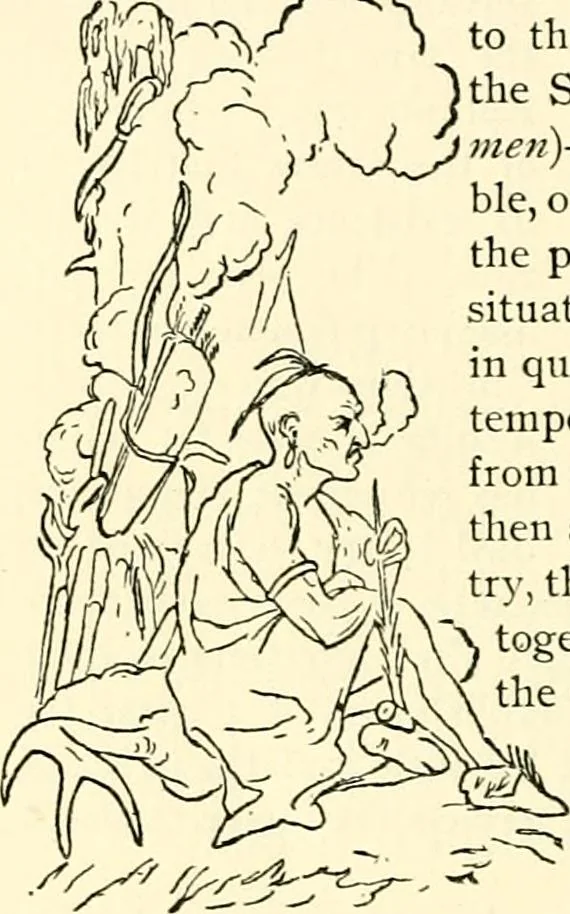 An illustration from The German sectarians of Pennsylvania : a critical and legendary history of the Ephrata Cloister and the Dunkers, 1899, leaf 52