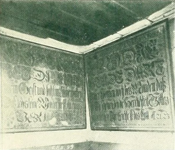 An illustration from The German sectarians of Pennsylvania : a critical and legendary history of the Ephrata Cloister and the Dunkers, 1899, leaf 523