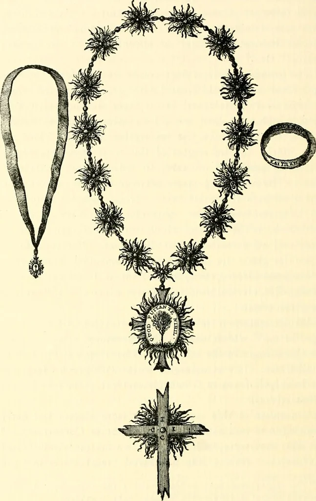 An illustration from The German sectarians of Pennsylvania : a critical and legendary history of the Ephrata Cloister and the Dunkers, 1899, leaf 584