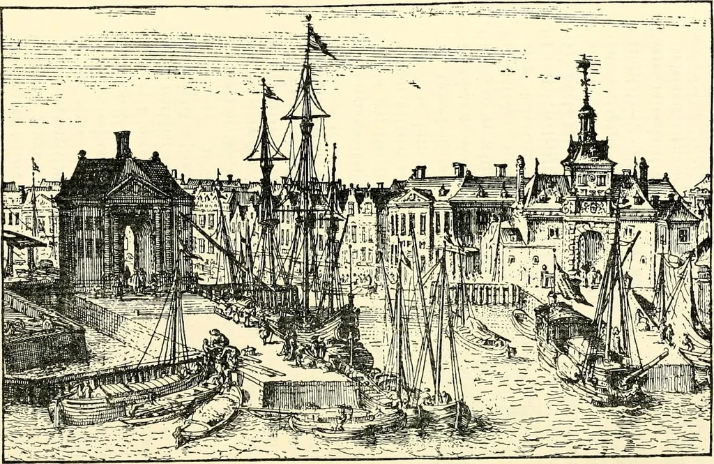 An illustration from The German sectarians of Pennsylvania : a critical and legendary history of the Ephrata Cloister and the Dunkers, 1899, leaf 73