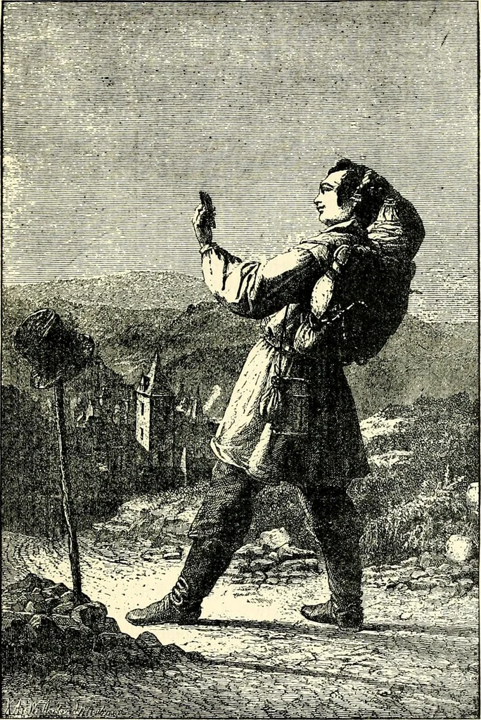 An illustration from The German sectarians of Pennsylvania : a critical and legendary history of the Ephrata Cloister and the Dunkers, 1899, leaf 79