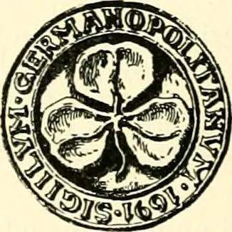 An illustration from The German sectarians of Pennsylvania : a critical and legendary history of the Ephrata Cloister and the Dunkers, 1899, leaf 82
