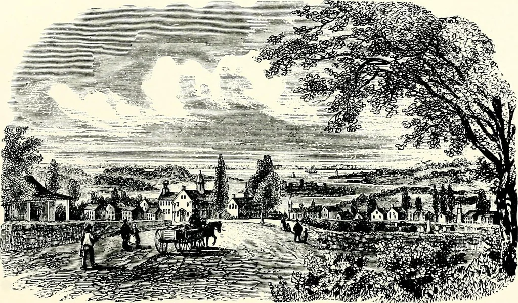 An illustration from The German sectarians of Pennsylvania : a critical and legendary history of the Ephrata Cloister and the Dunkers, 1899, leaf 146