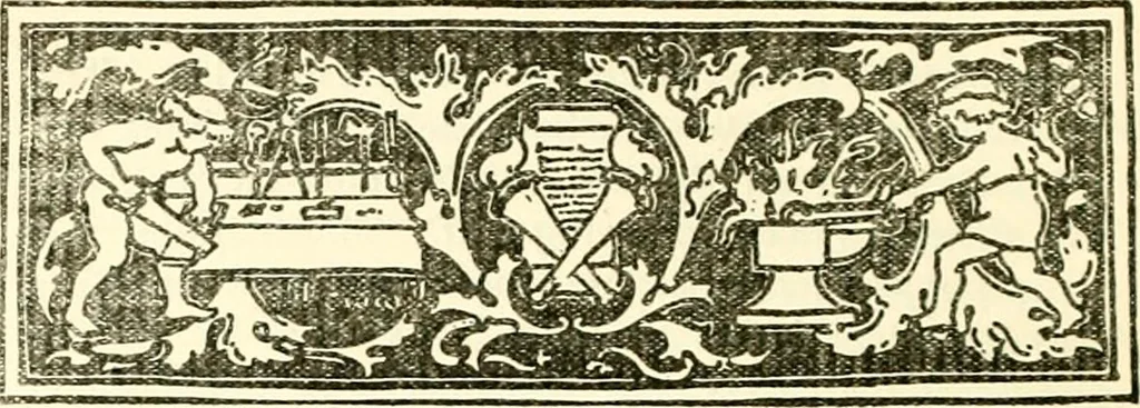 An illustration from The German sectarians of Pennsylvania : a critical and legendary history of the Ephrata Cloister and the Dunkers, 1899, leaf 157