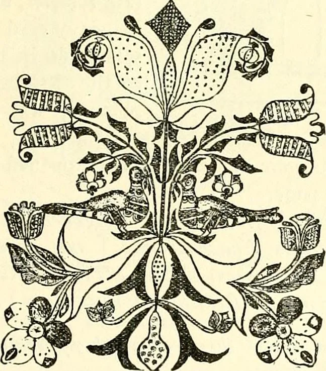 An illustration from The German sectarians of Pennsylvania : a critical and legendary history of the Ephrata Cloister and the Dunkers, 1899, leaf 230