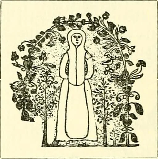An illustration from The German sectarians of Pennsylvania : a critical and legendary history of the Ephrata Cloister and the Dunkers, 1899, leaf 231