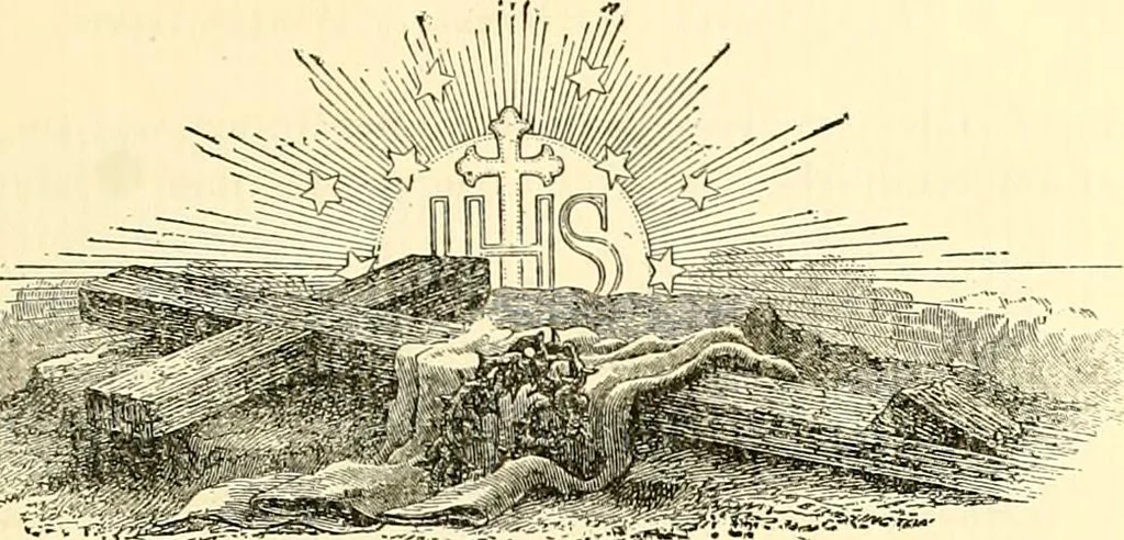 An illustration from The German sectarians of Pennsylvania : a critical and legendary history of the Ephrata Cloister and the Dunkers, 1899, leaf 24