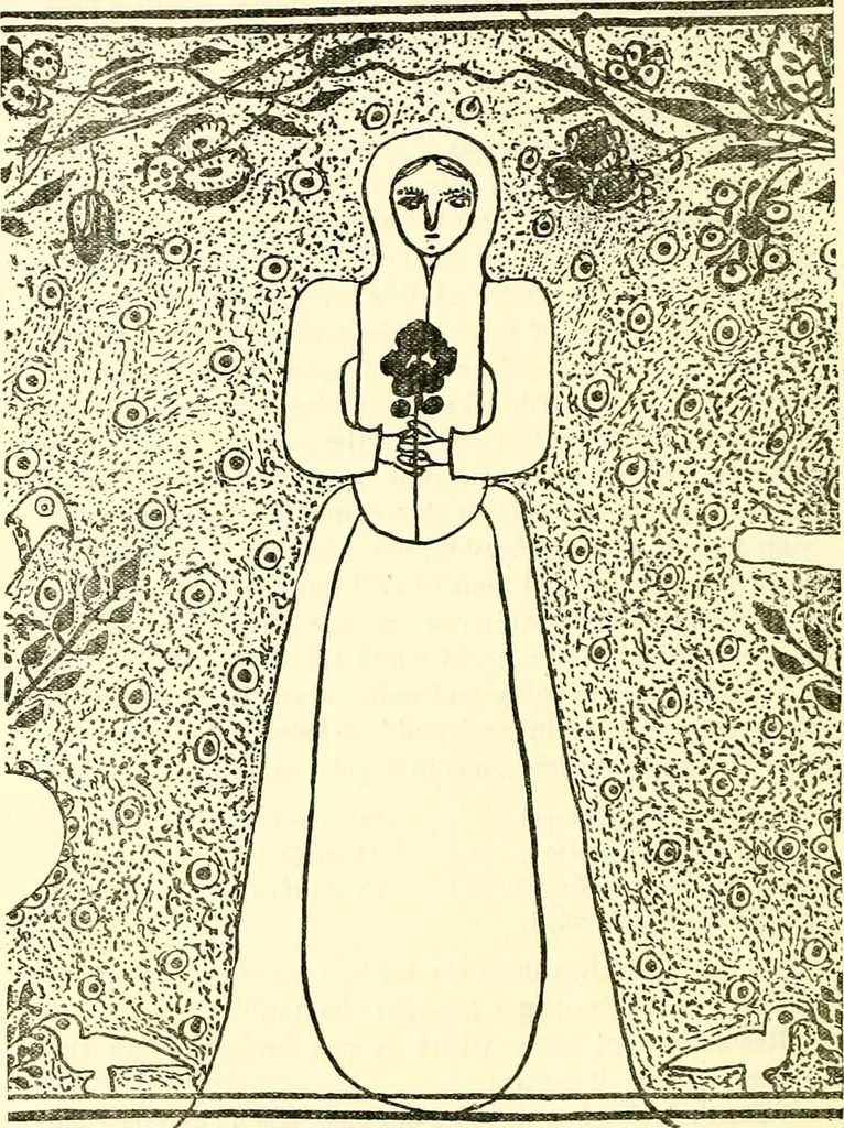 An illustration from The German sectarians of Pennsylvania : a critical and legendary history of the Ephrata Cloister and the Dunkers, 1899, leaf 245