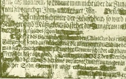 An illustration from The German sectarians of Pennsylvania : a critical and legendary history of the Ephrata Cloister and the Dunkers, 1899, leaf 305