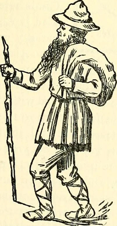 An illustration from The German sectarians of Pennsylvania : a critical and legendary history of the Ephrata Cloister and the Dunkers, 1899, leaf 348