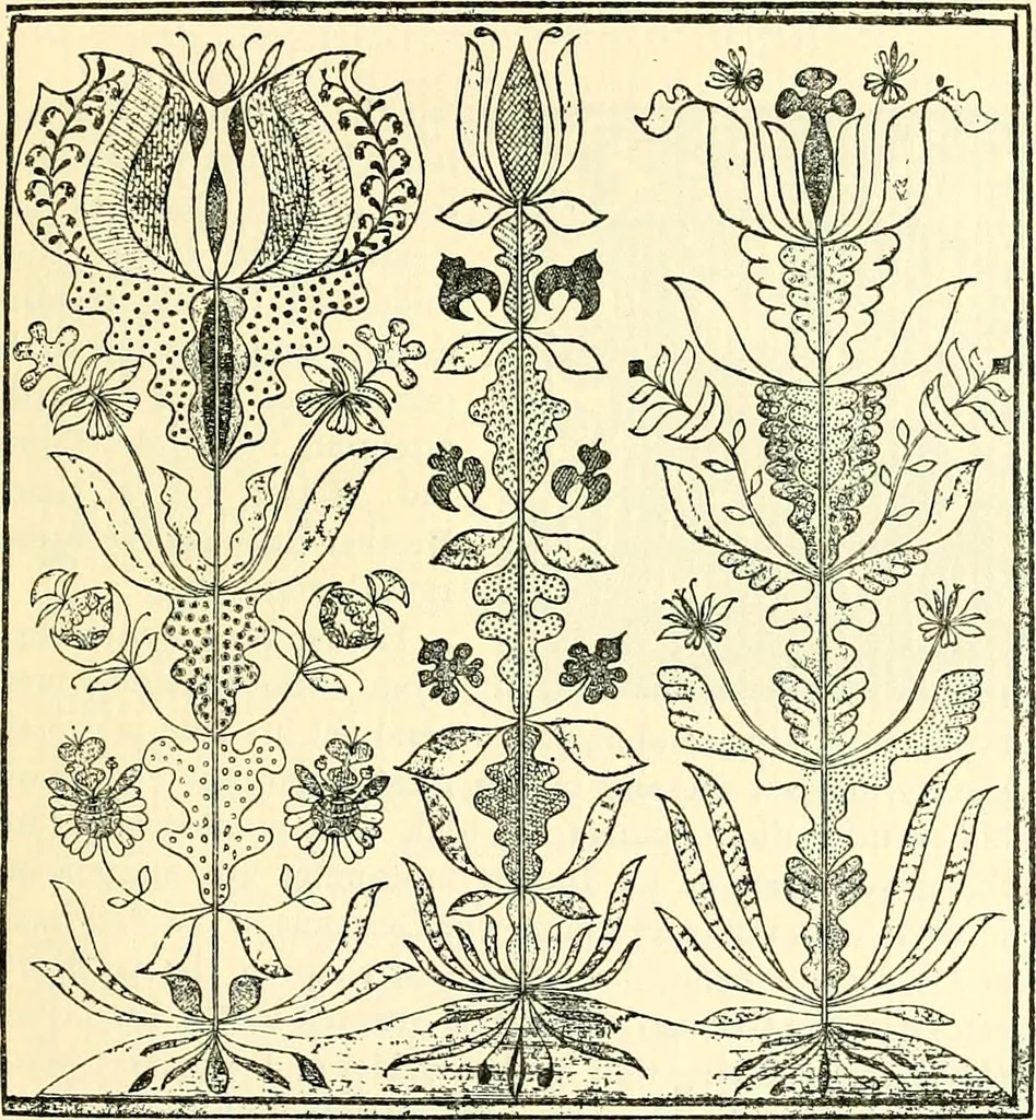 An illustration from The German sectarians of Pennsylvania : a critical and legendary history of the Ephrata Cloister and the Dunkers, 1899, leaf 356