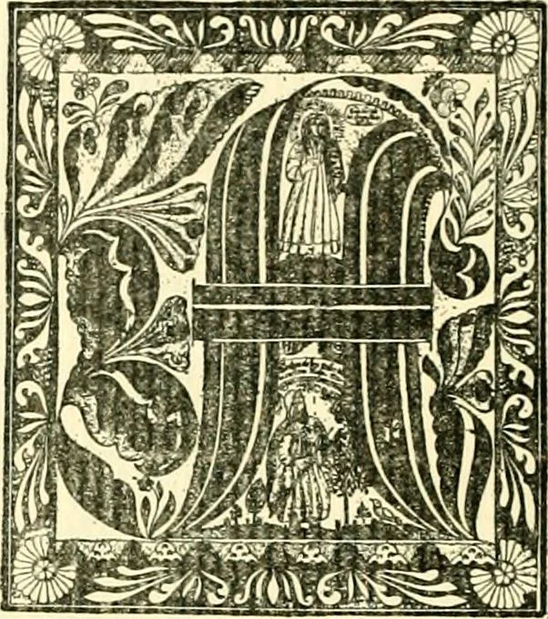 An illustration from The German sectarians of Pennsylvania : a critical and legendary history of the Ephrata Cloister and the Dunkers, 1899, leaf 357