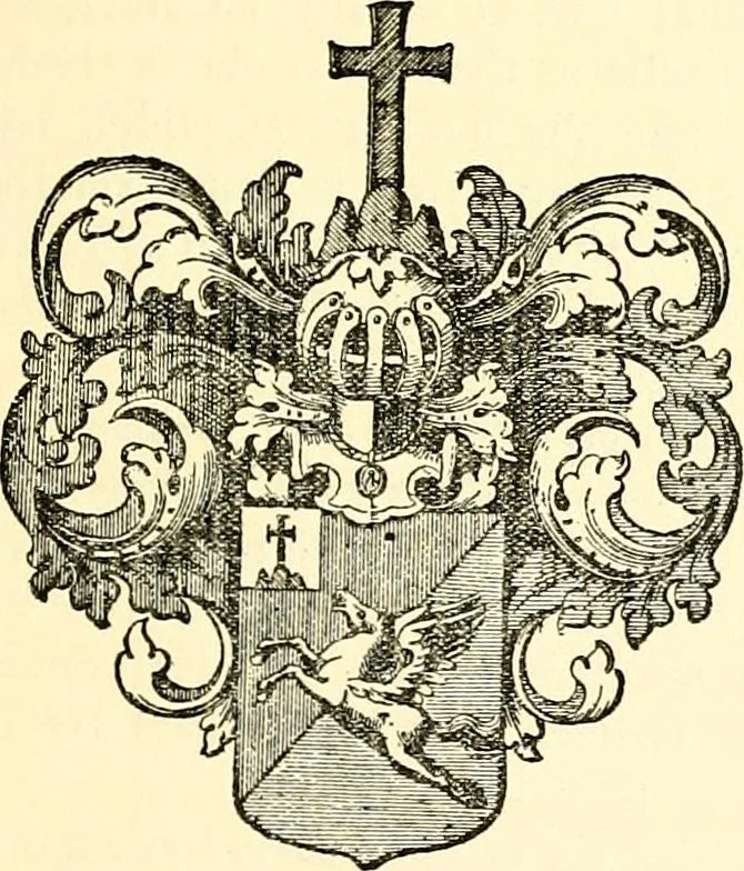 An illustration from The German sectarians of Pennsylvania : a critical and legendary history of the Ephrata Cloister and the Dunkers, 1899, leaf 38
