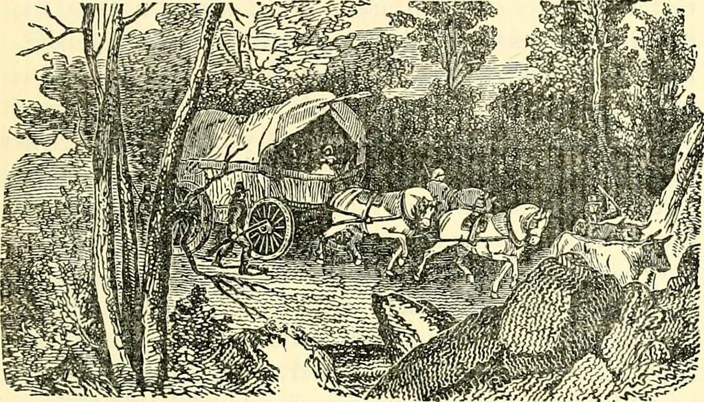 An illustration from The German sectarians of Pennsylvania : a critical and legendary history of the Ephrata Cloister and the Dunkers, 1899, leaf 438