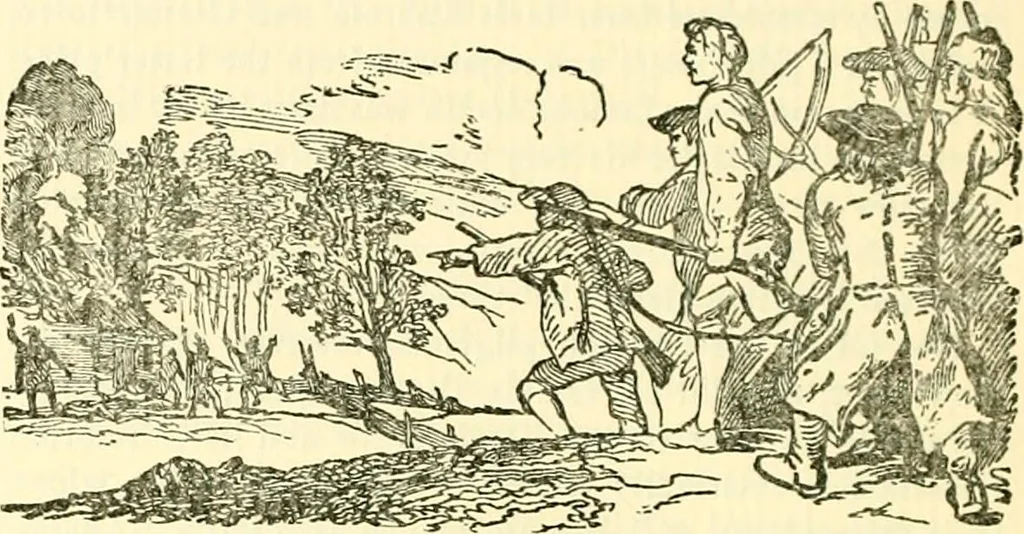 An illustration from The German sectarians of Pennsylvania : a critical and legendary history of the Ephrata Cloister and the Dunkers, 1899, leaf 443