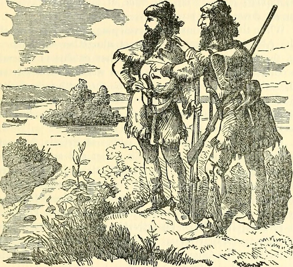 An illustration from The German sectarians of Pennsylvania : a critical and legendary history of the Ephrata Cloister and the Dunkers, 1899, leaf 448
