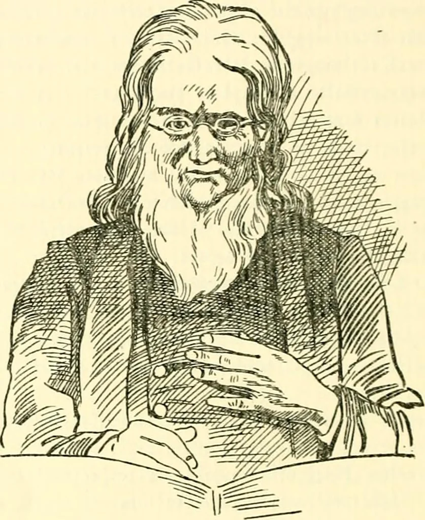 An illustration from The German sectarians of Pennsylvania : a critical and legendary history of the Ephrata Cloister and the Dunkers, 1899, leaf 483