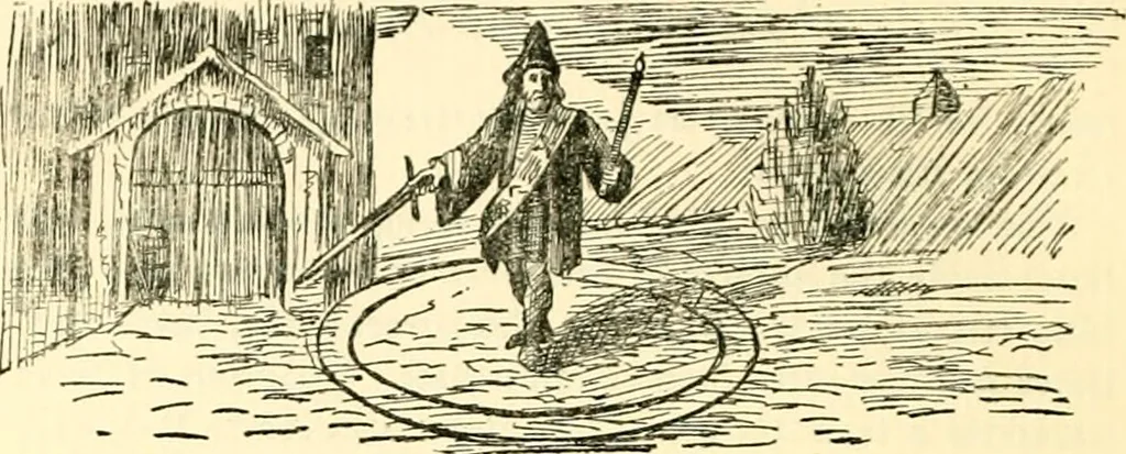 An illustration from The German sectarians of Pennsylvania : a critical and legendary history of the Ephrata Cloister and the Dunkers, 1899, leaf 489