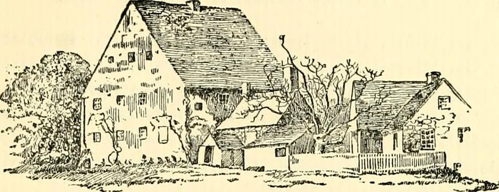 An illustration from The German sectarians of Pennsylvania : a critical and legendary history of the Ephrata Cloister and the Dunkers, 1899, leaf 498