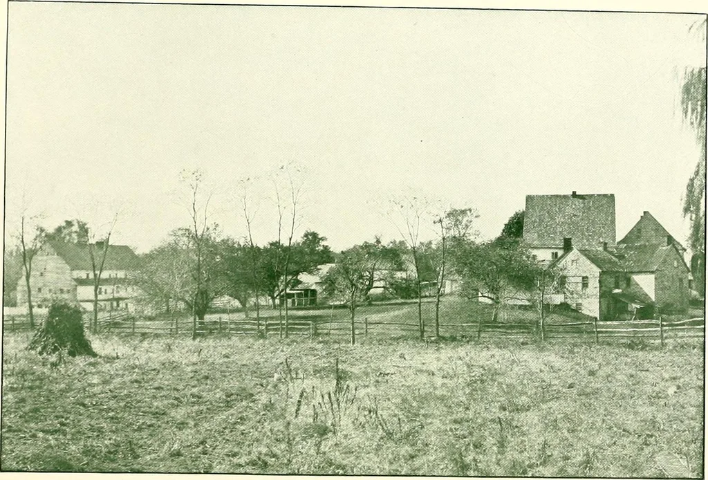 An illustration from The German sectarians of Pennsylvania : a critical and legendary history of the Ephrata Cloister and the Dunkers, 1899, leaf 562