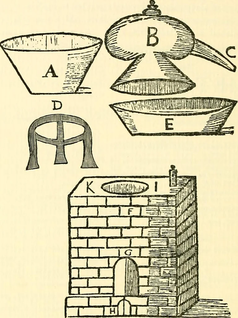 An illustration from The German sectarians of Pennsylvania : a critical and legendary history of the Ephrata Cloister and the Dunkers, 1899, leaf 581