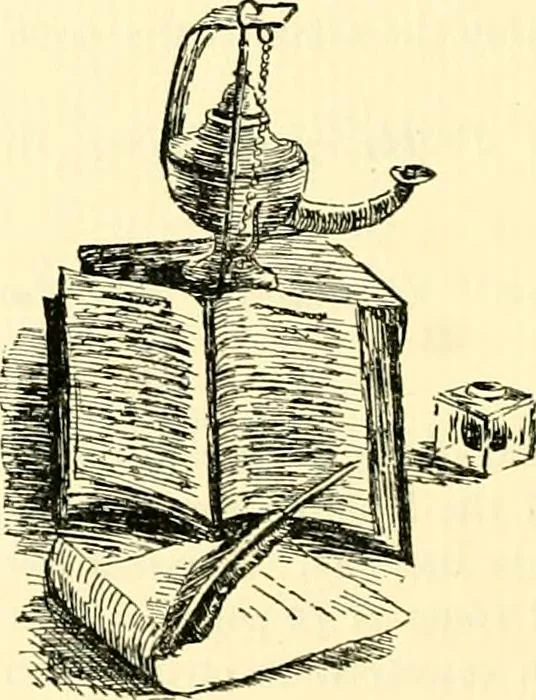 An illustration from The German sectarians of Pennsylvania : a critical and legendary history of the Ephrata Cloister and the Dunkers, 1899, leaf 609