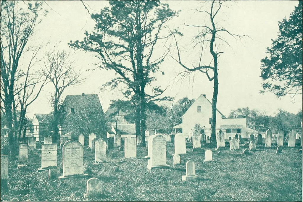 An illustration from The German sectarians of Pennsylvania : a critical and legendary history of the Ephrata Cloister and the Dunkers, 1899, leaf 611