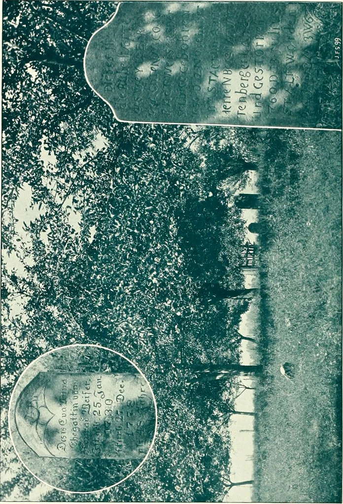 An illustration from The German sectarians of Pennsylvania : a critical and legendary history of the Ephrata Cloister and the Dunkers, 1899, leaf 627