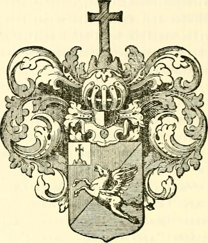 An illustration from The German sectarians of Pennsylvania : a critical and legendary history of the Ephrata Cloister and the Dunkers, 1899, leaf 91