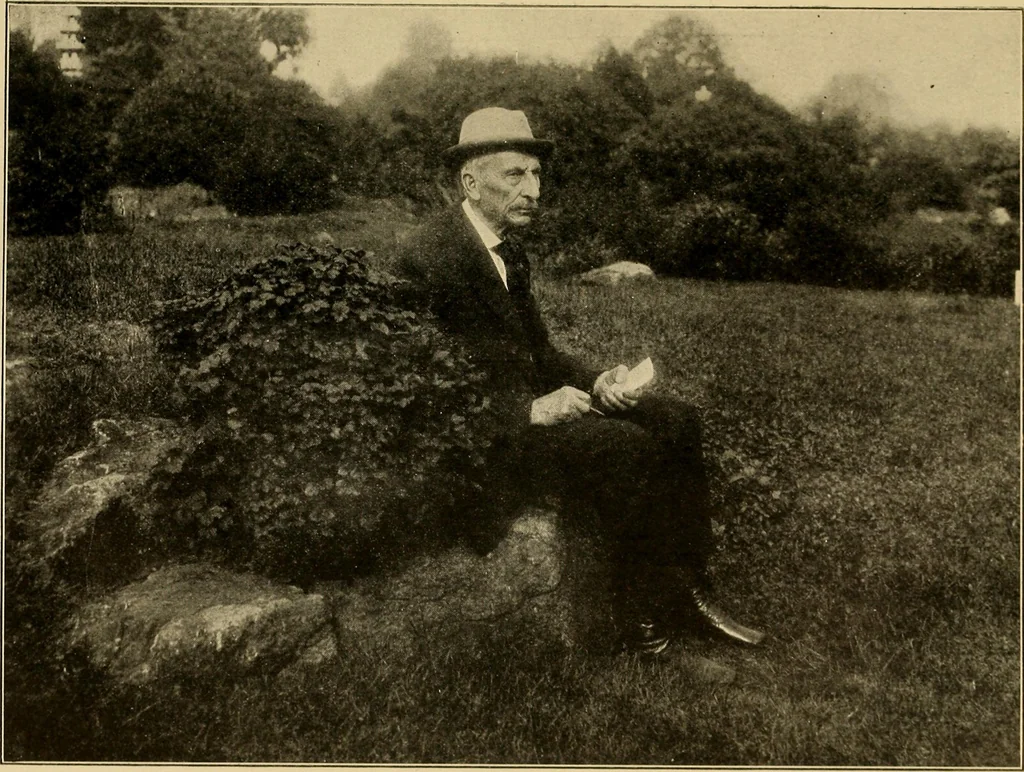 An illustration from Germantown Gardens and Gardeners, 1914, leaf 102