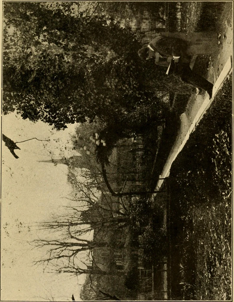 An illustration from Germantown Gardens and Gardeners, 1914, leaf 114