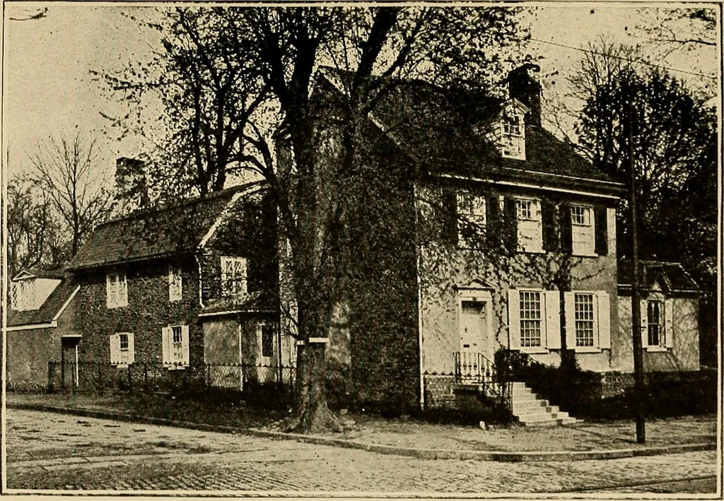 An illustration from Germantown Gardens and Gardeners, 1914, leaf 132
