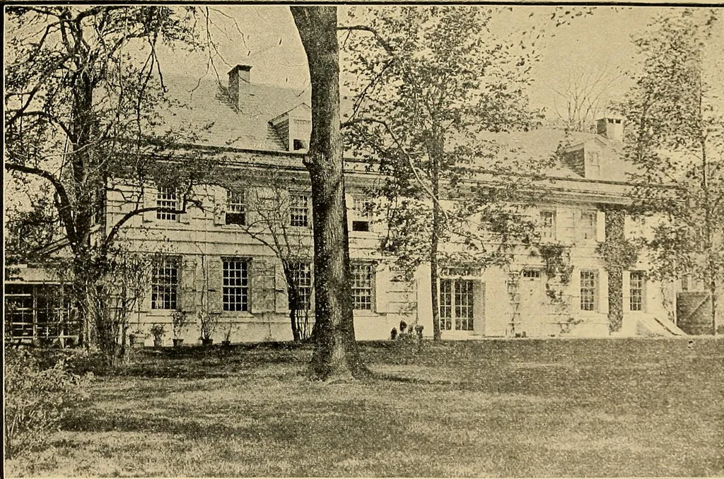 An illustration from Germantown Gardens and Gardeners, 1914, leaf 136