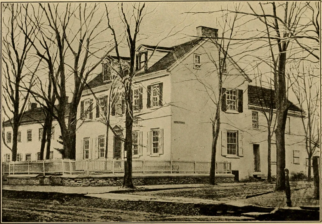 An illustration from Germantown Gardens and Gardeners, 1914, leaf 28