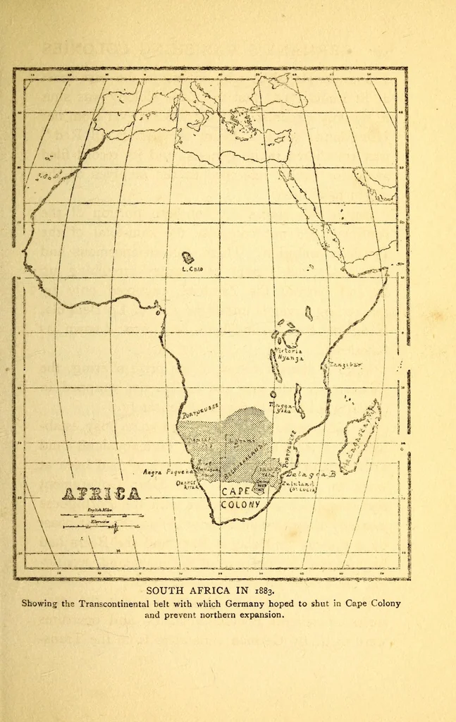 An illustration from Germany's vanishing colonies, 1914, leaf 55