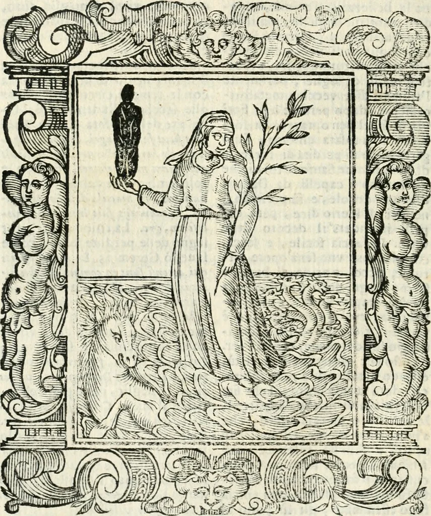 An illustration from Geroglifici morali, 1626, leaf 167