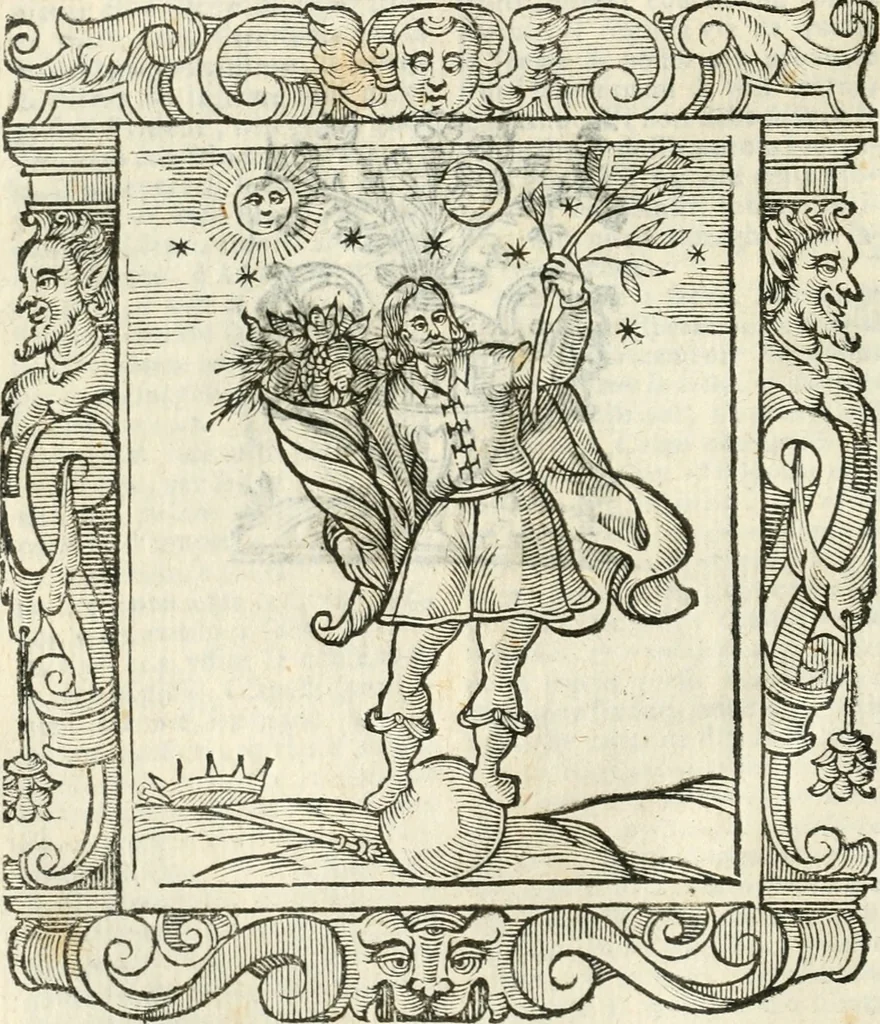 An illustration from Geroglifici morali, 1626, leaf 199